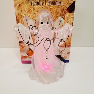 2004 Halloween Harvest Collection Friendly Phantom Color Changing Light Up Ghost